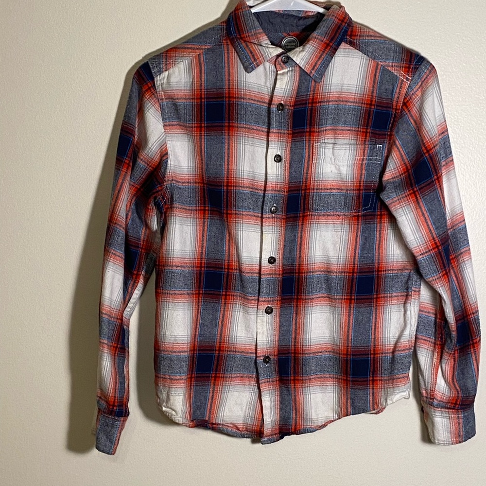 Boys 10-12 wonder nation long sleeve bitten down shirt